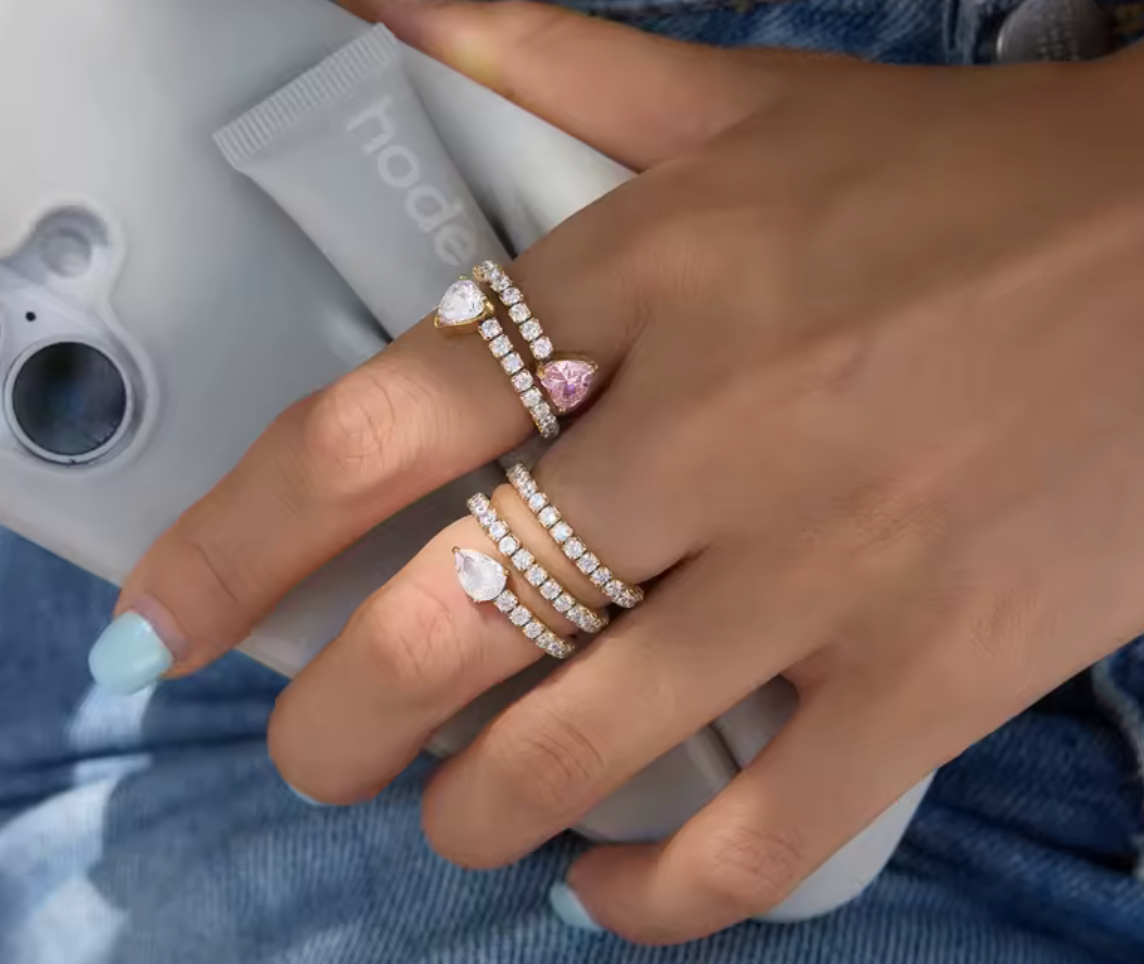 Bague Toi & Moi Dorée