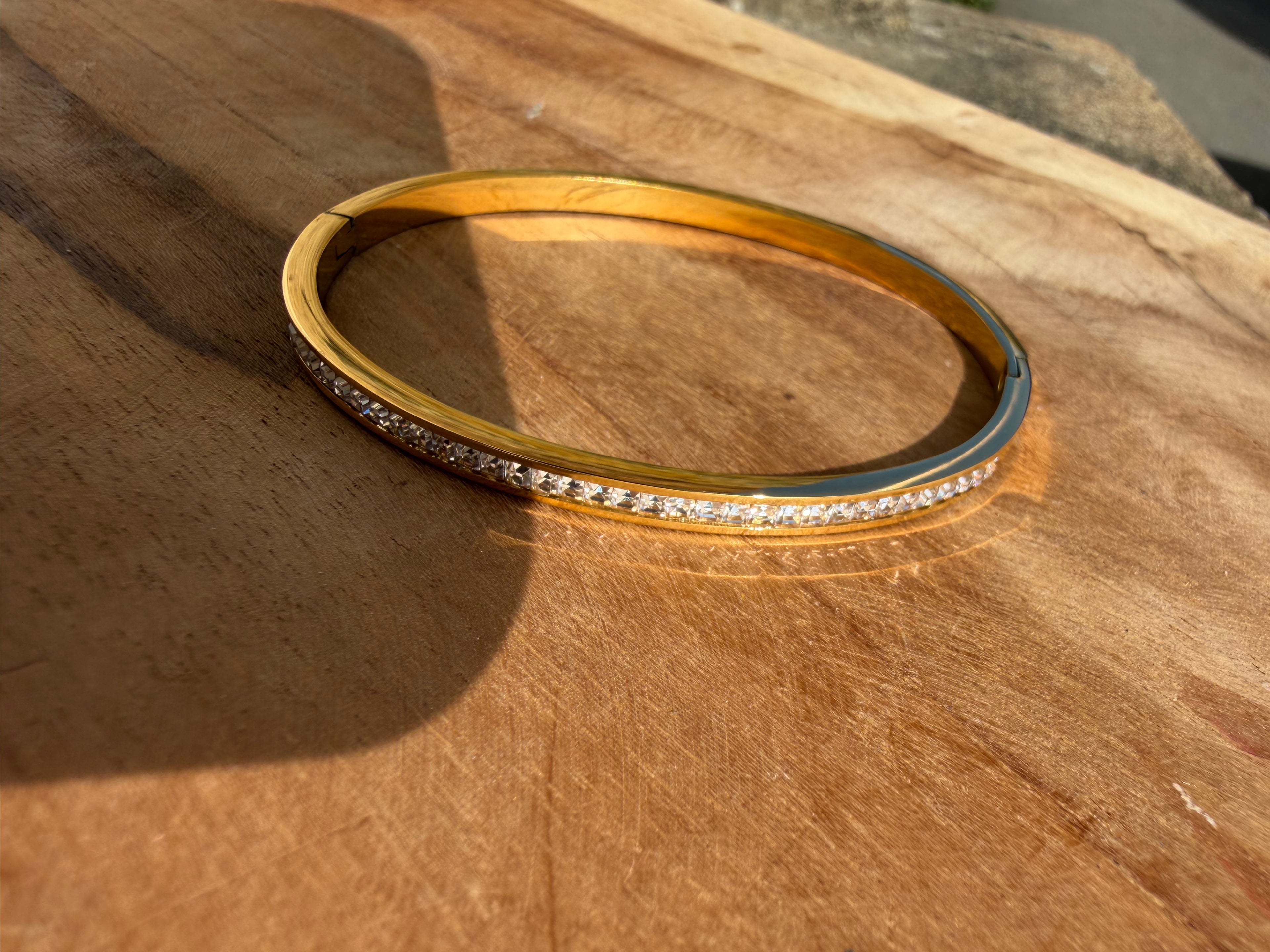 Bracelet Jonc Serena – Acier Inoxydable