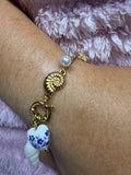 Bracelet Coeur Azur