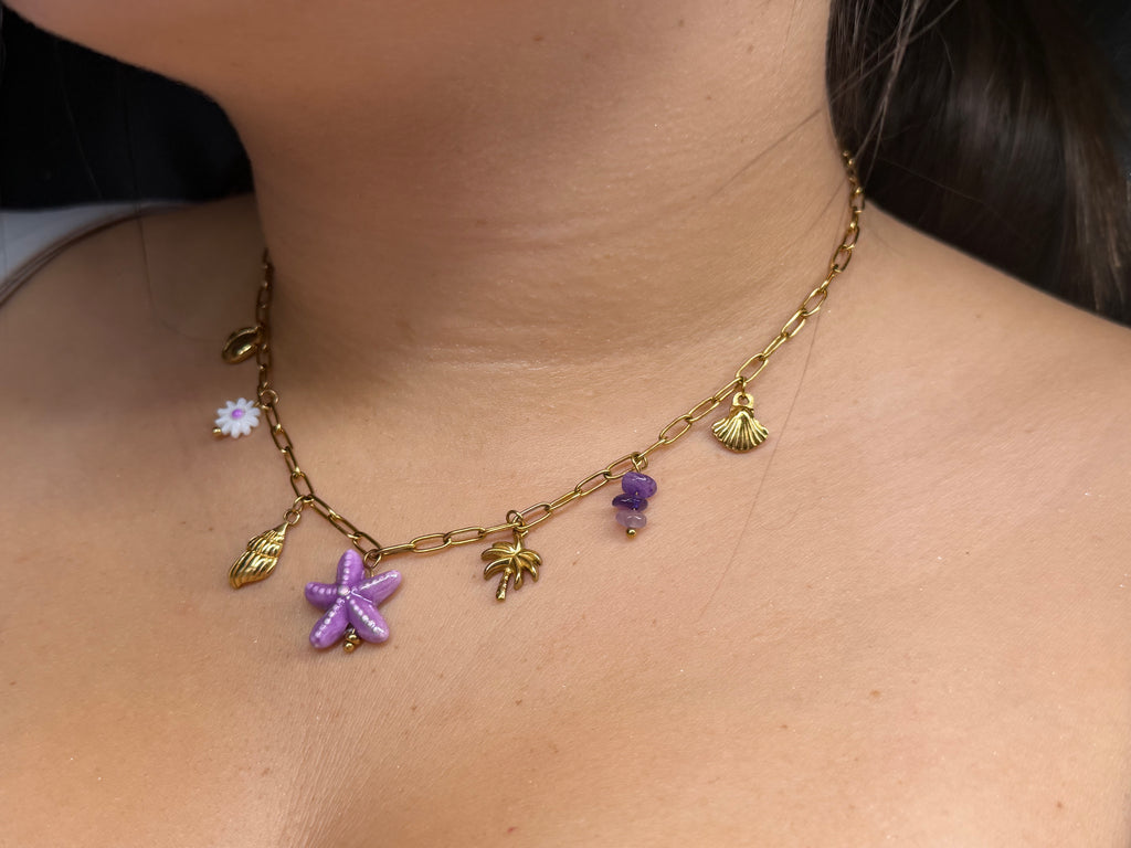 Collier Sun Violet
