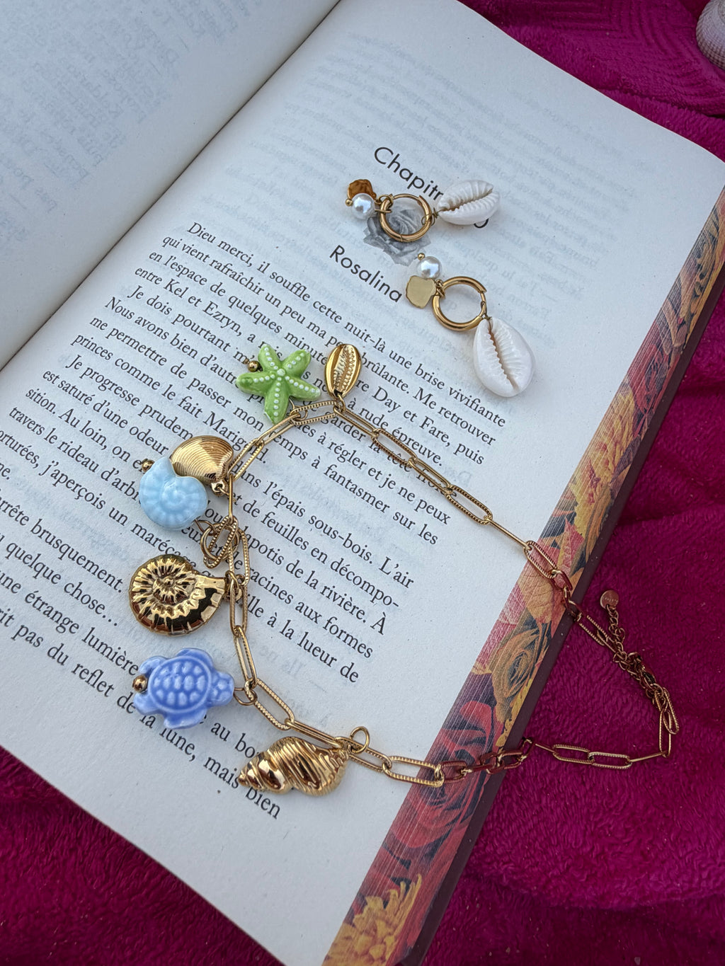 Halskette Sunny Vibes Ocean Charms