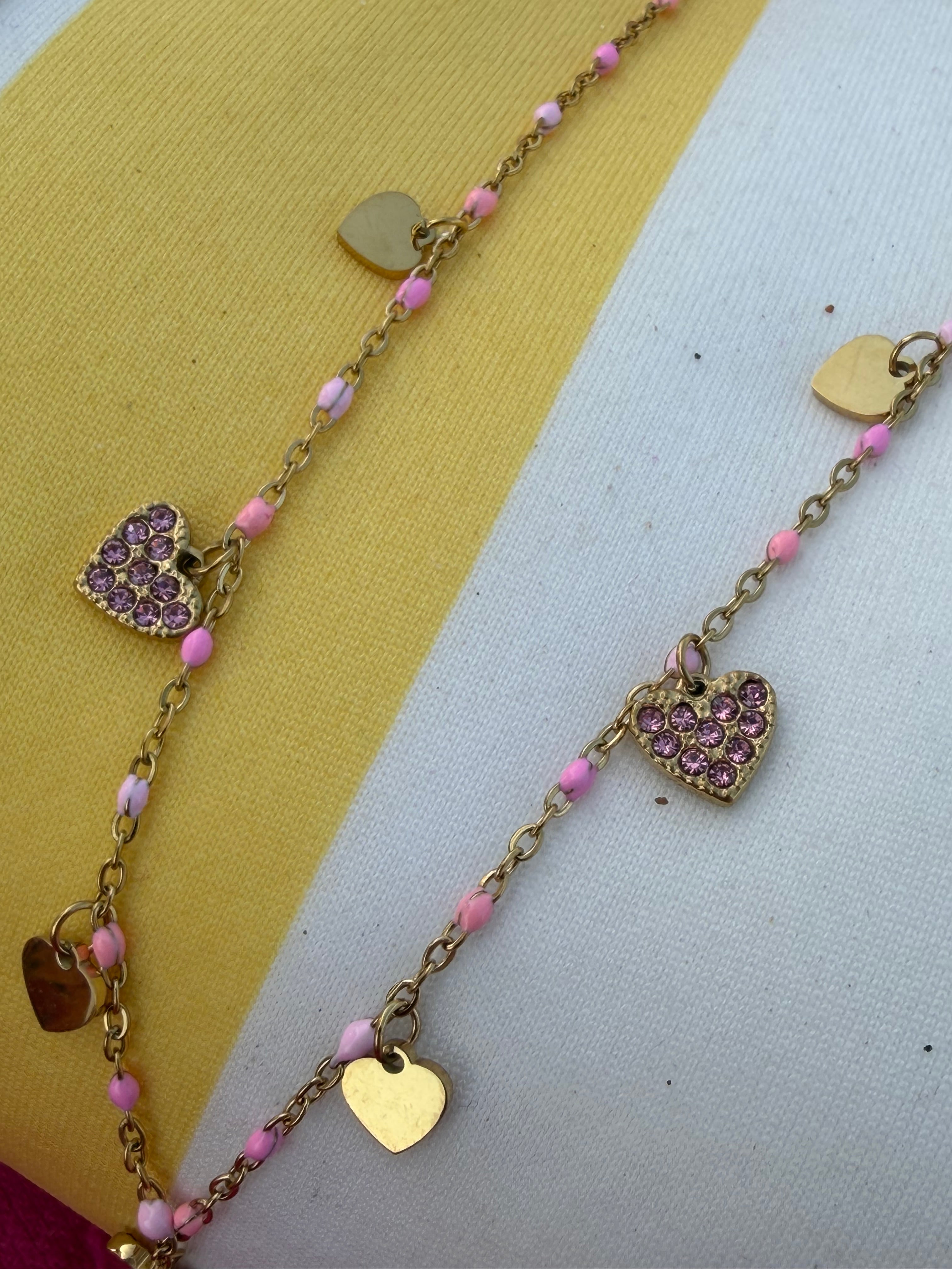 Boucles d'Oreilles Etoile Rose