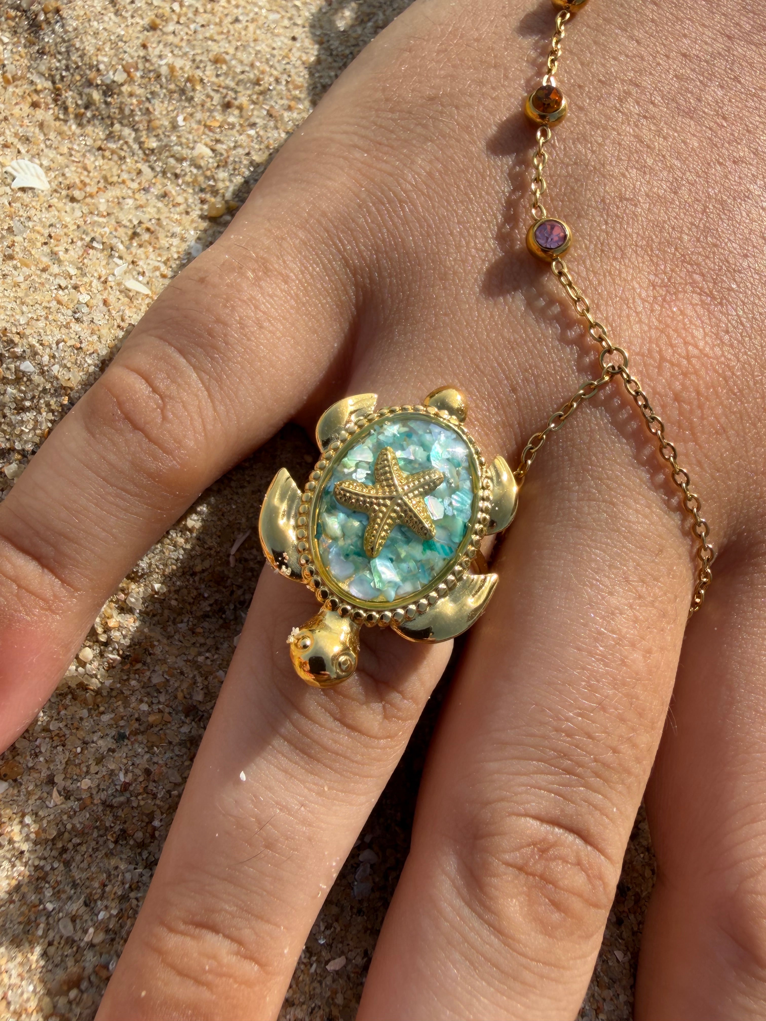 Bague Tortue de Mer