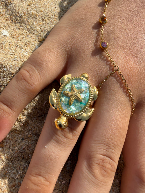 Bague Tortue de Mer